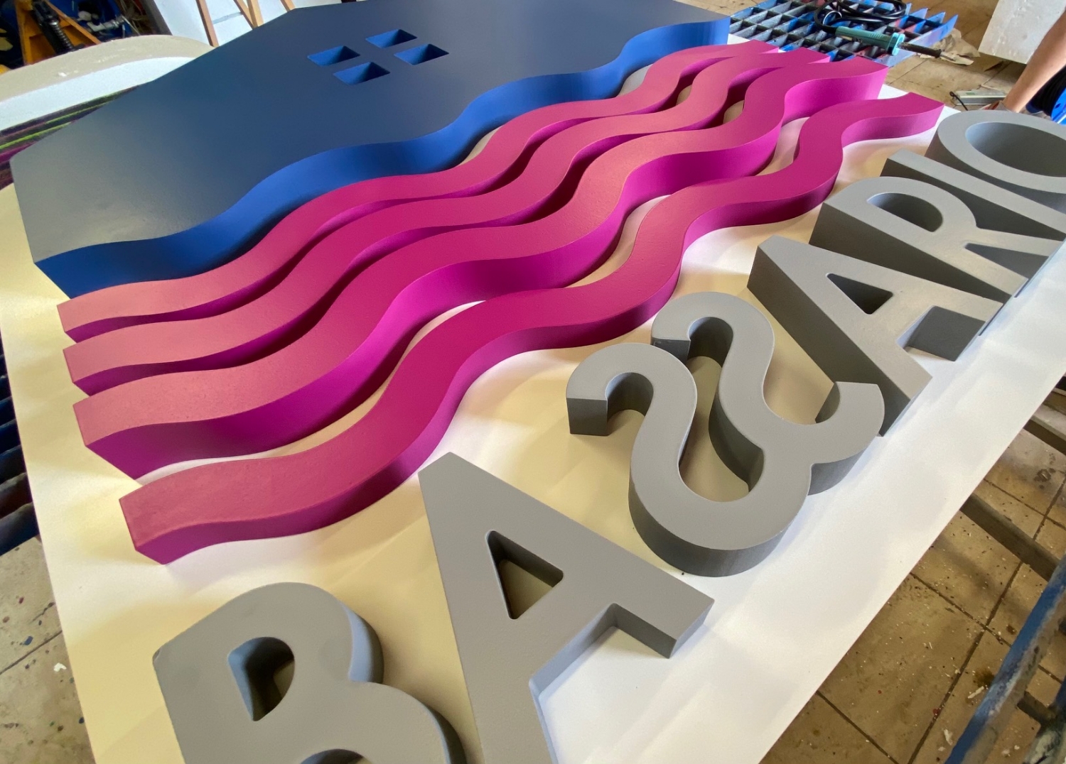 Insegne 3D in rilievo
