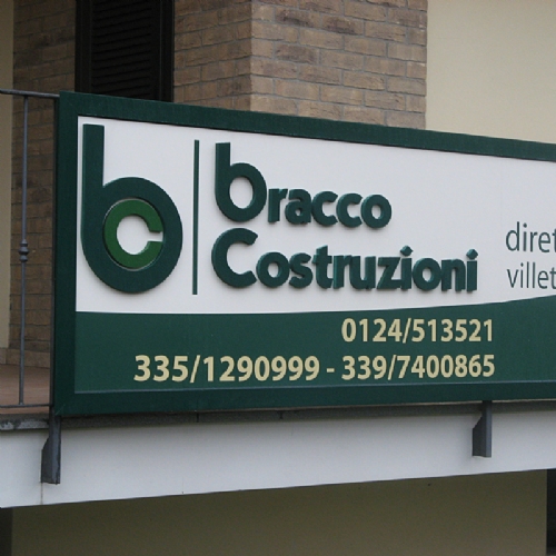 Insegne 3D in rilievo