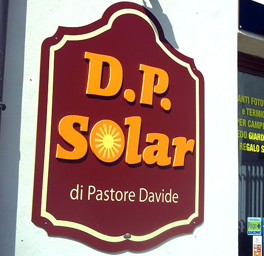 Insegne 3D in rilievo