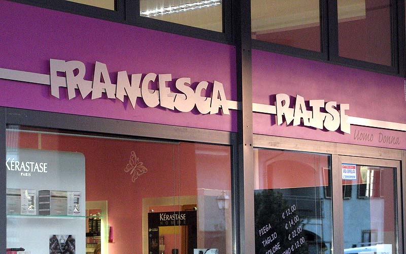 Insegne 3D in rilievo