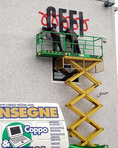 Insegne 3D in rilievo