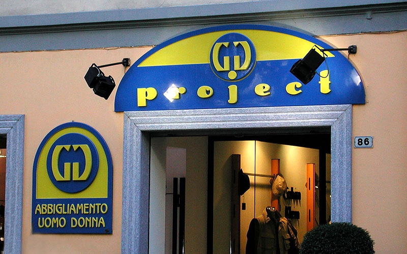 Insegne 3D in rilievo