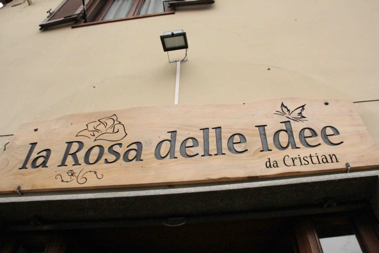 La rosa delle idee pannello grezzo