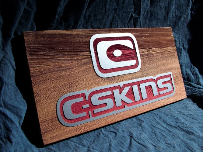 Incastro alluminio su legno