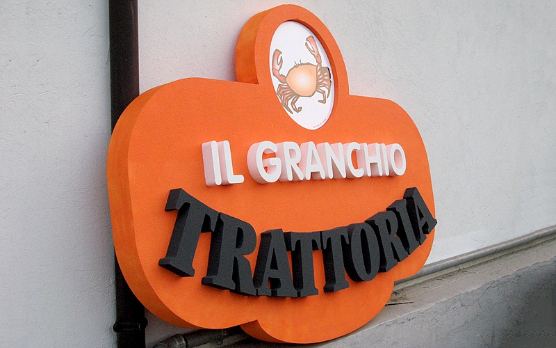 Insegne in Polistirolo