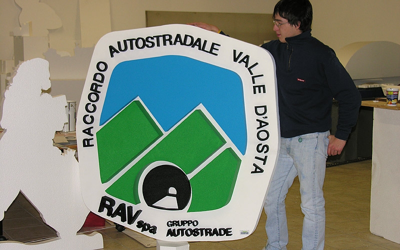 Insegne in Polistirolo