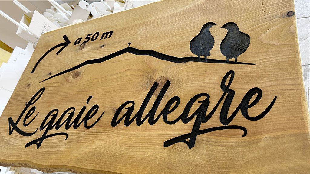 Insegne in Legno