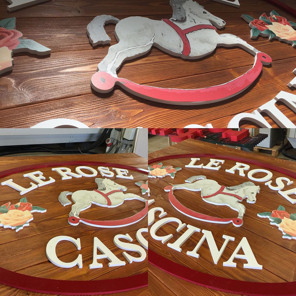 Insegne in Legno