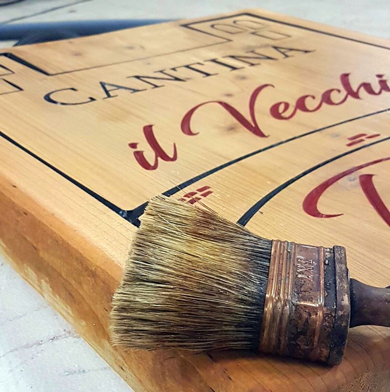 Insegne in Legno