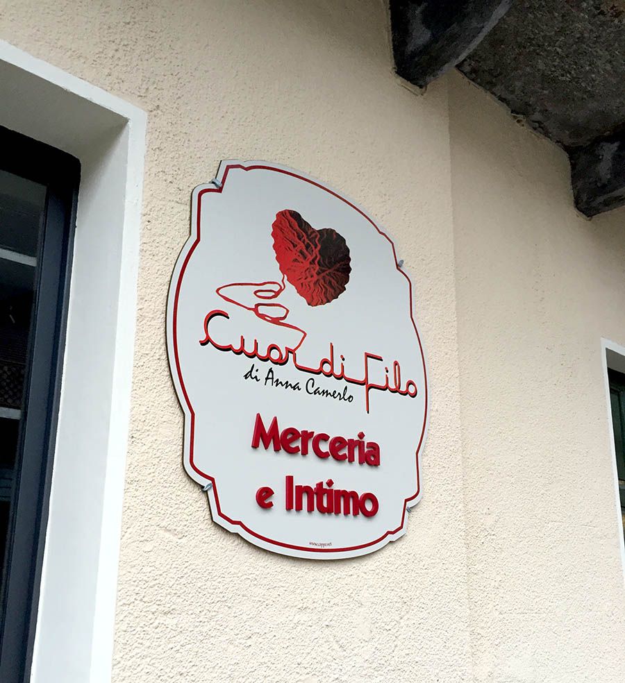 Insegne 3D in rilievo