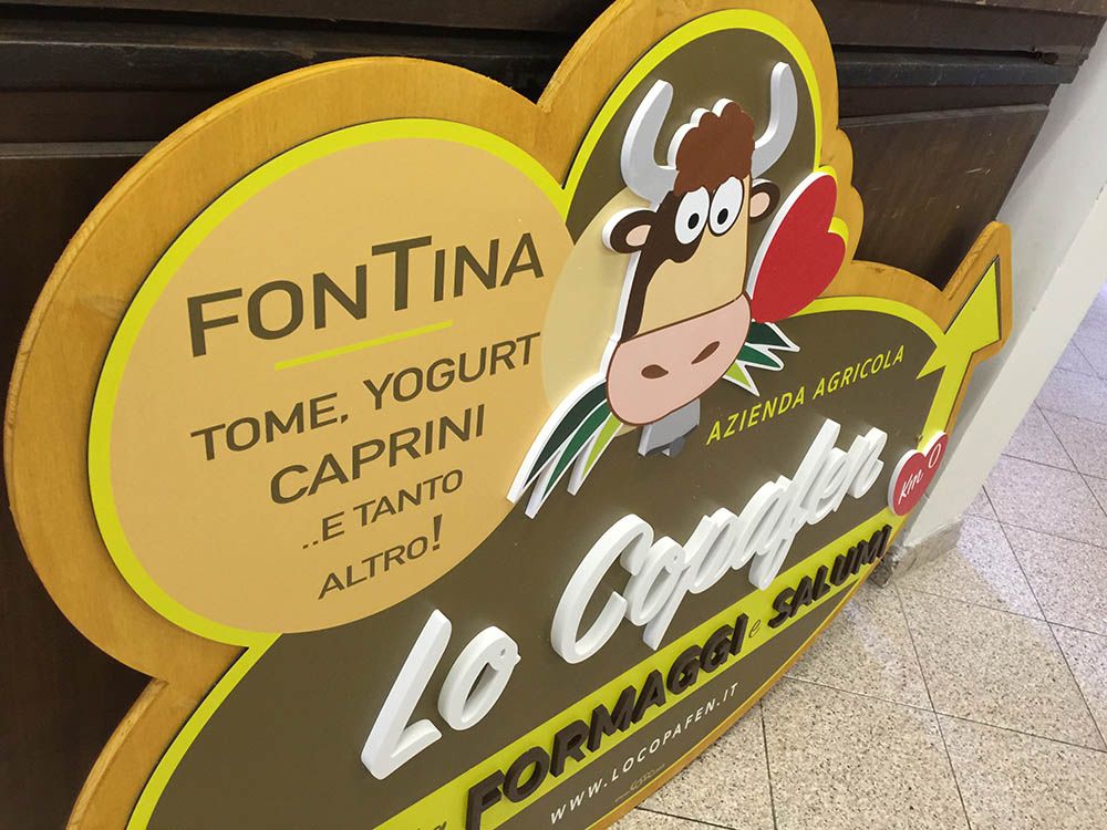Insegne 3D in rilievo