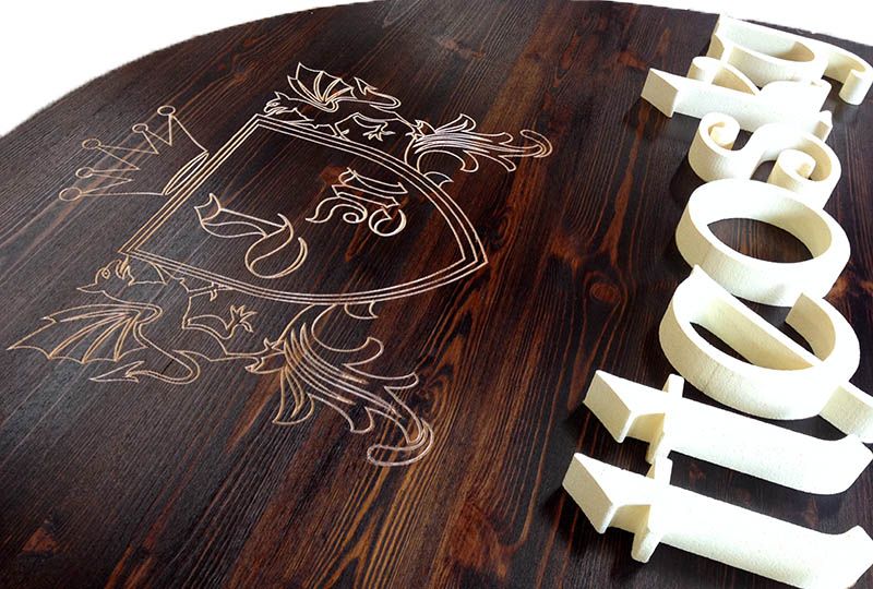 Insegne in Legno