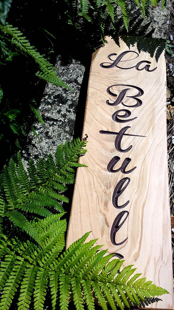 Insegne in Legno