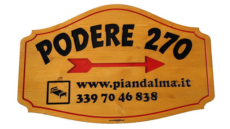 Insegne in Legno