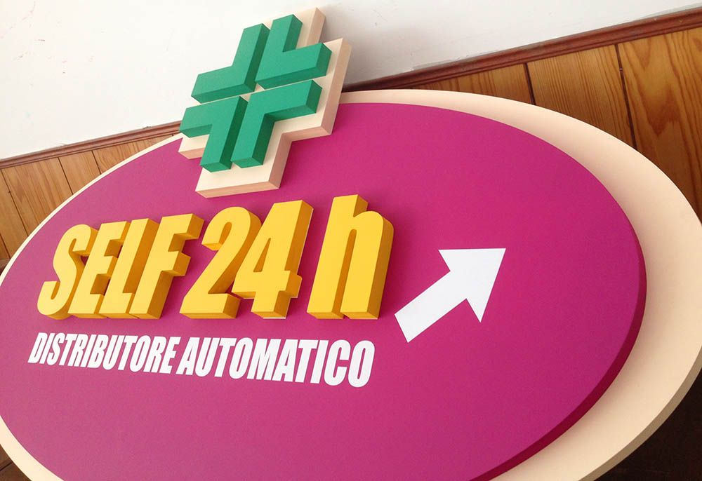 Insegne 3D in rilievo
